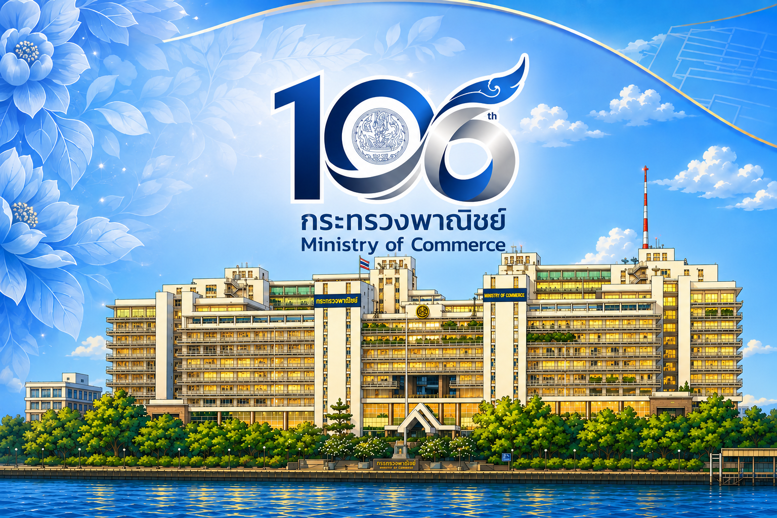 “วันคล้ายวันสถาปนากระทรวงพาณิชย์ ครบรอบปีที่ 106”